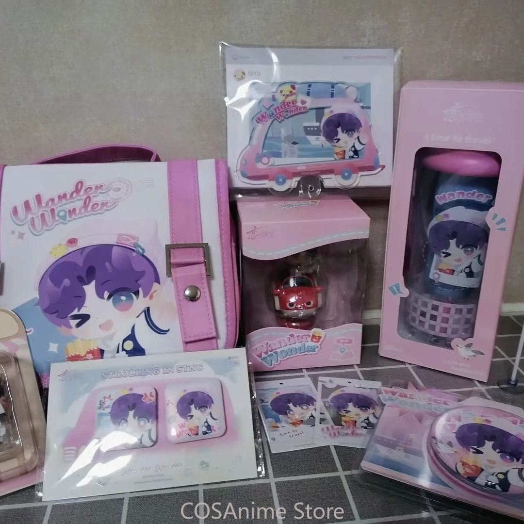 Travel Accessories Unisex - 公式「ラブ＆ディープスペース」ワンダーラファエルアニメゲームコスプレトラベルマグ、トイレタリーバッグ、バッジ、オーナメント在庫あり
