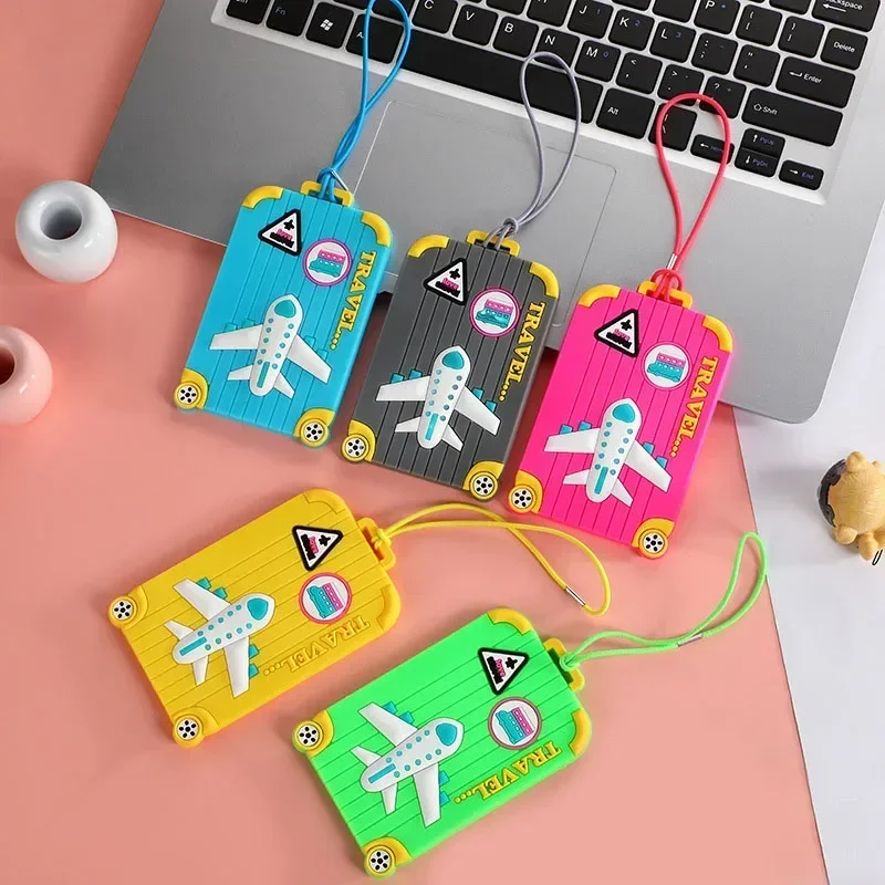 Travel Accessories Luggage Straps - 旅行かばん,荷物,バッグ,名前,住所,旅行アクセサリー用のポータブルPVCラベルホルダー