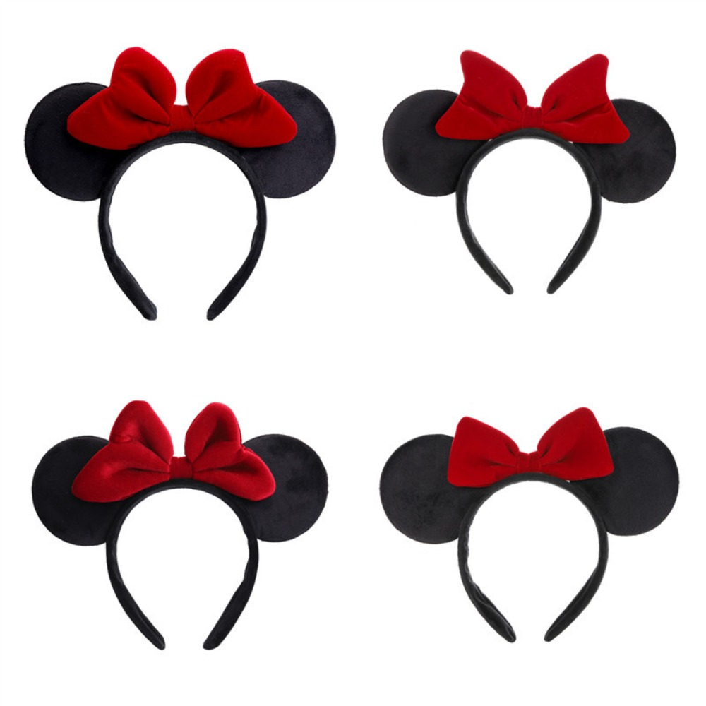 Travel Accessories Teens - マウスイヤーヘッドバンド プリンセス ホリデーパーティー ヘッドウェア イヤーコスチューム コスプレ