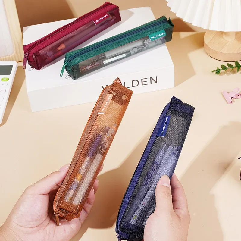 Travel Accessories Kit For Women - 1 個化粧ブラシトラベルケース化粧品トイレタリーバッグオーガナイザー男性女性美容ツールメッシュキットポーチ洗浄収納アクセサリー