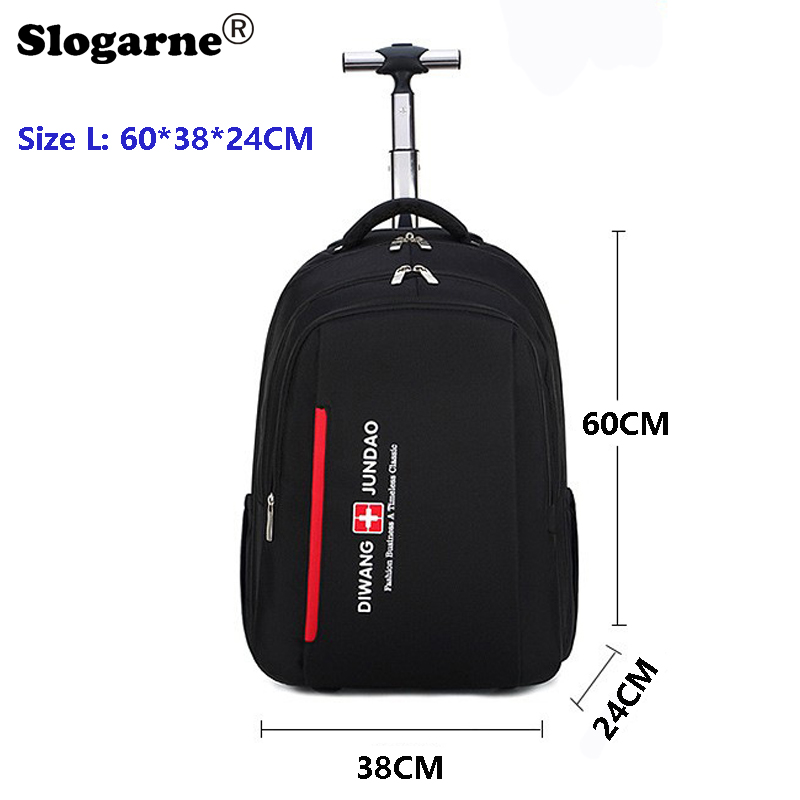 Travel Accessories Bag For Men - 男性用ビジネスホイール付きバッグ メンズ大容量旅行バッグ 車輪付き 男の子用トロリーバックパック 機内持ち込みスーツケース トラベルダッフルバッグ
