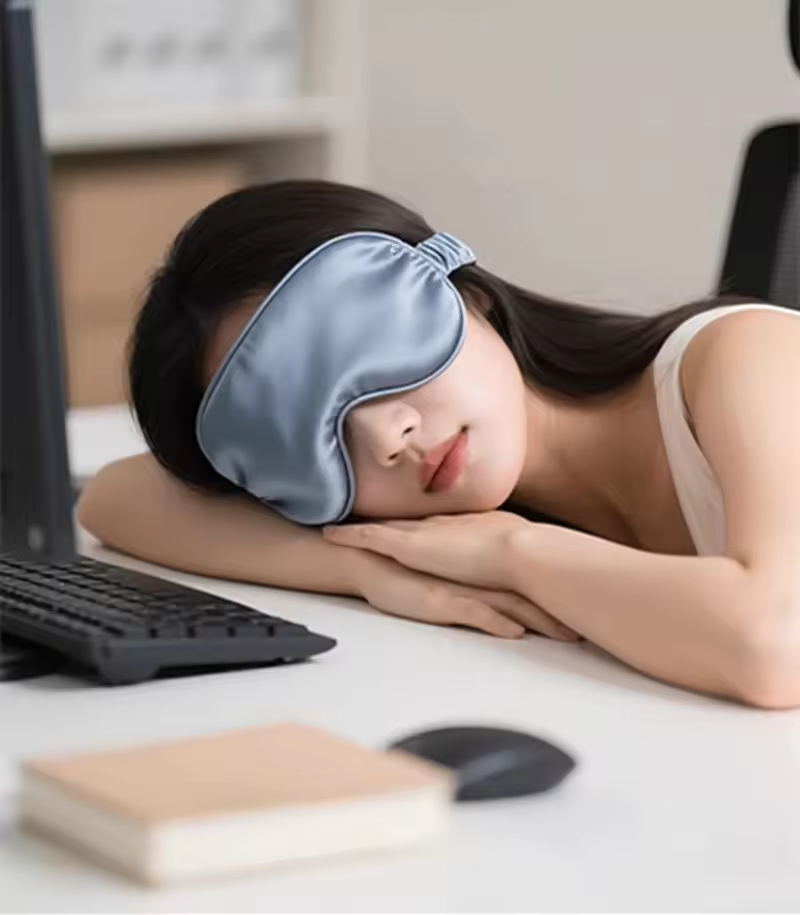 両面シルク製睡眠用アイシェード、遮光性、通気性、旅行用スリー - Travel Accessories Eye Mask のレビューと価格