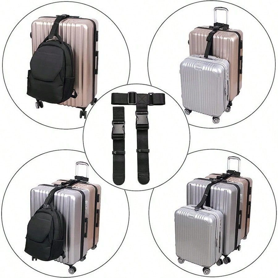 400cm/157.48インチ ヘビーデューティー荷物ストラ - Travel Accessories Luggage Straps のレビューと価格