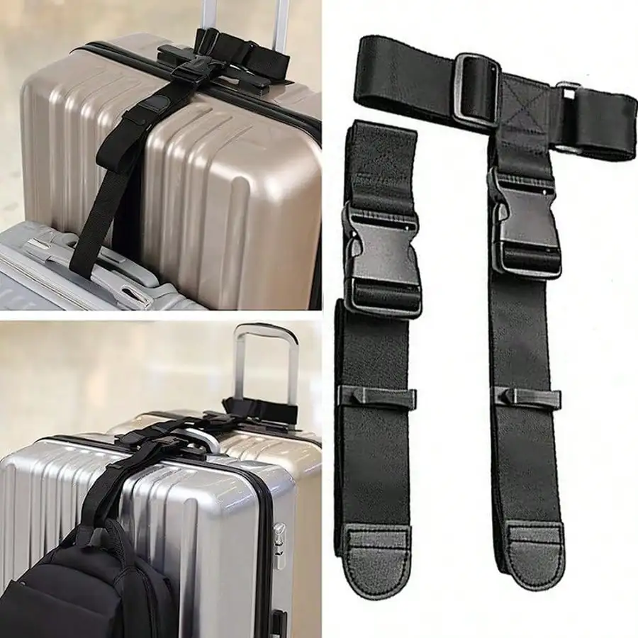 400cm/157.48インチ ヘビーデューティー荷物ストラ - Travel Accessories Luggage Straps のレビューと価格