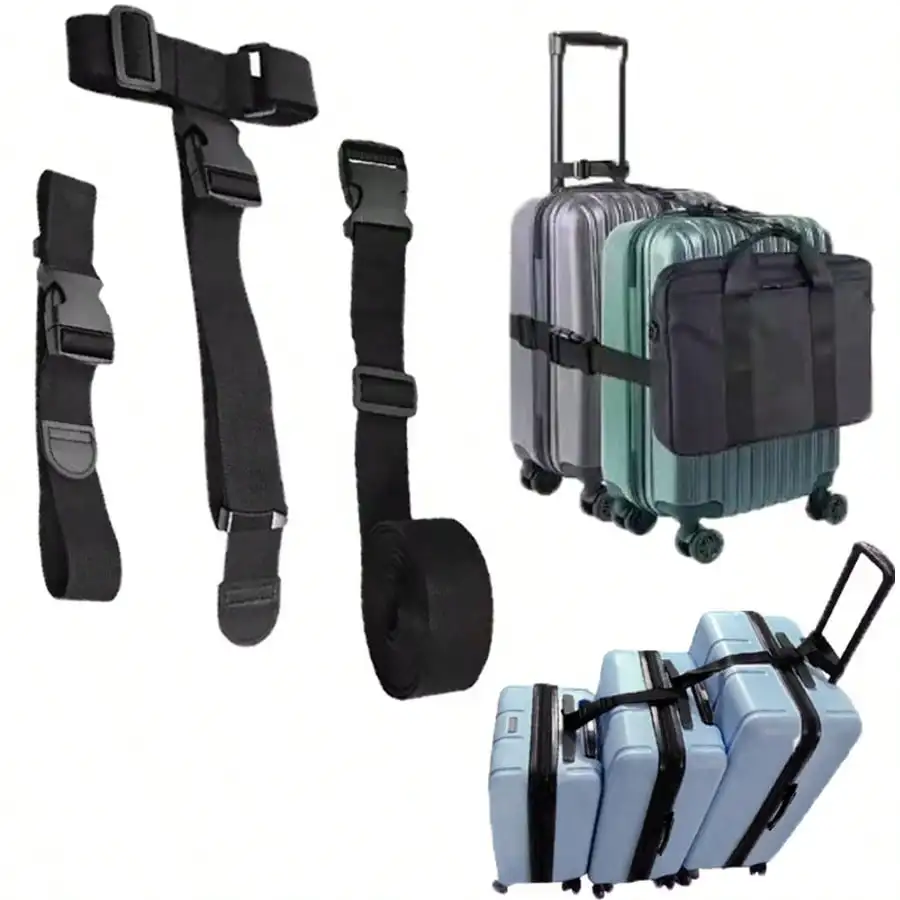 400cm/157.48インチ ヘビーデューティー荷物ストラ - Travel Accessories Luggage Straps のレビューと価格