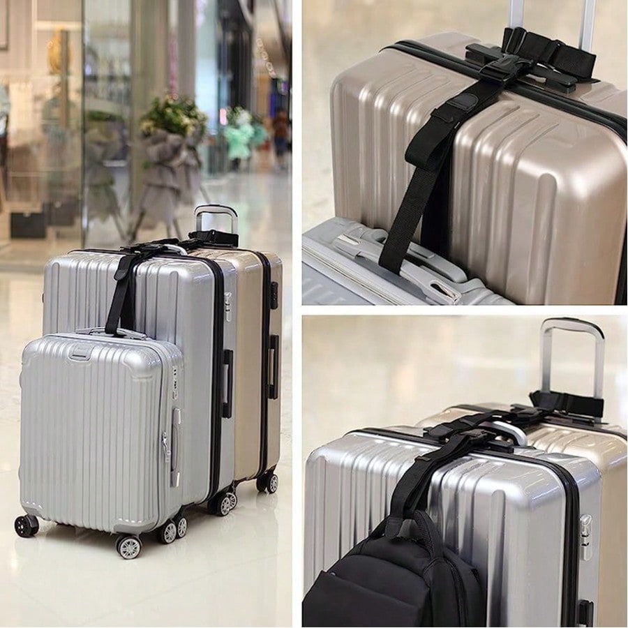 400cm/157.48インチ ヘビーデューティー荷物ストラ - Travel Accessories Luggage Straps のレビューと価格