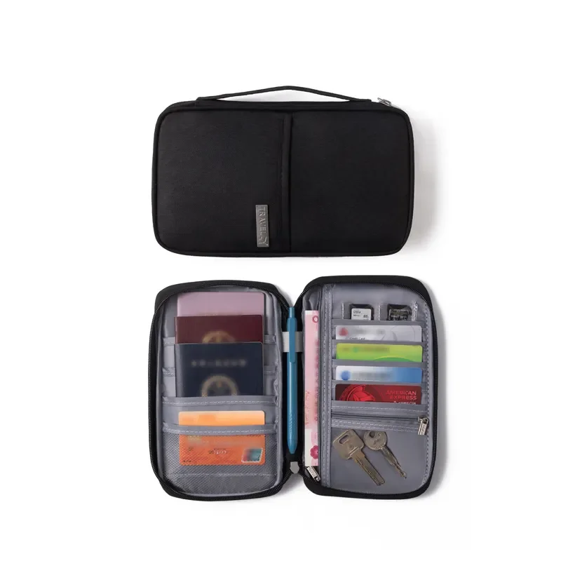 1PC ポータブル旅行飛行機バッグ防水高品質ビジネスパスポー - Qantas Travel Accessories のレビューと価格
