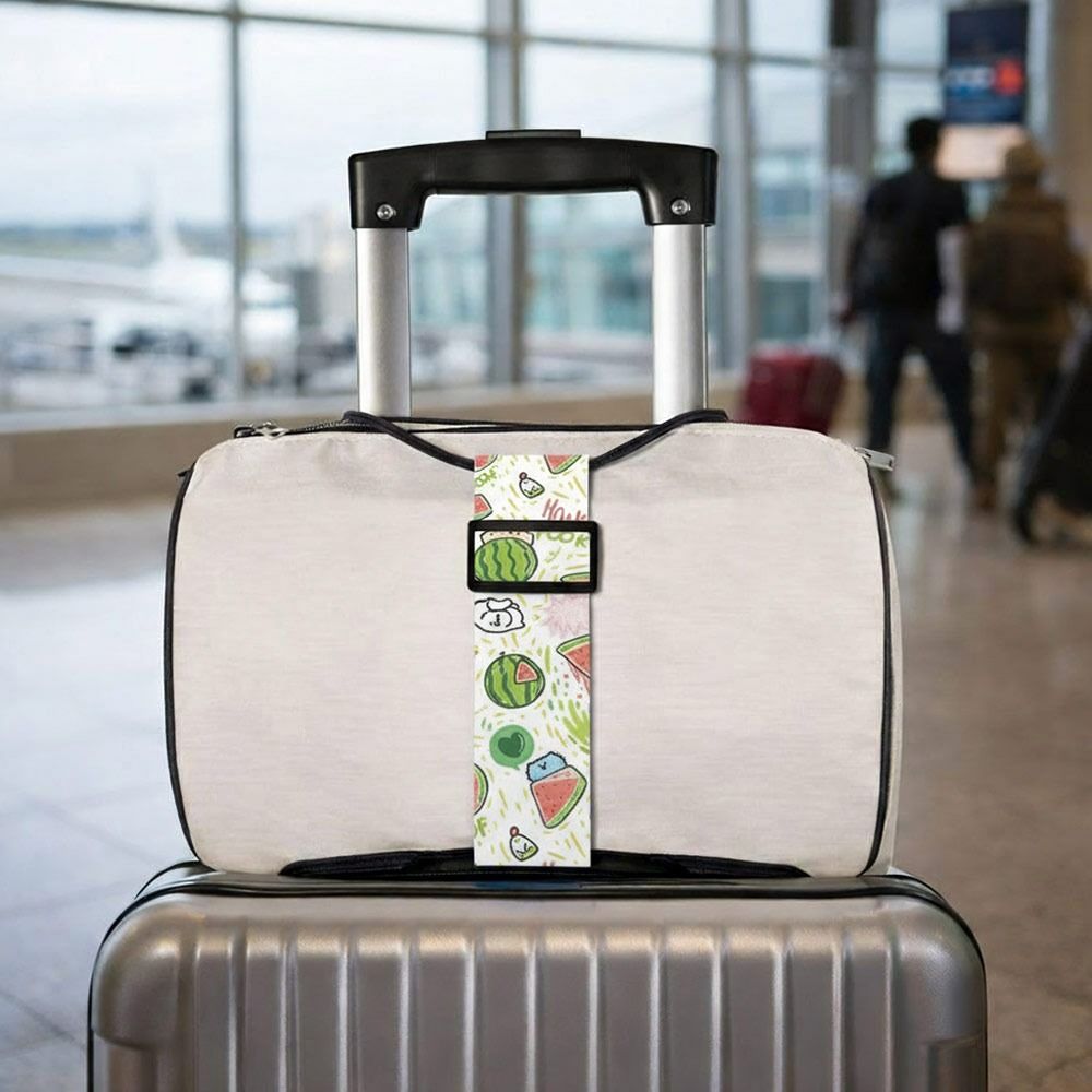 新しいカラフルな荷物弾性ストラップ再利用可能な調節可能な旅行 - Travel Accessories Luggage Straps のレビューと価格
