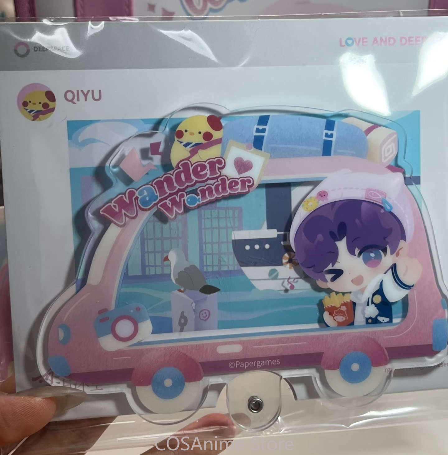 公式「ラブ＆ディープスペース」ワンダーラファエルアニメゲーム - Travel Accessories Unisex のレビューと価格