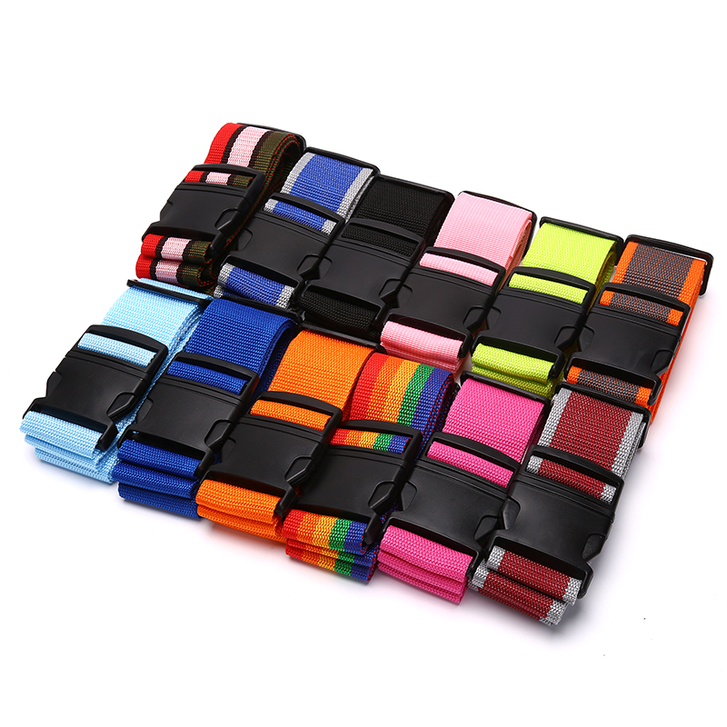 トラベルラゲッジストラップ,調節可能なパスワードロック,安全 - Travel Accessories Luggage Straps のレビューと価格