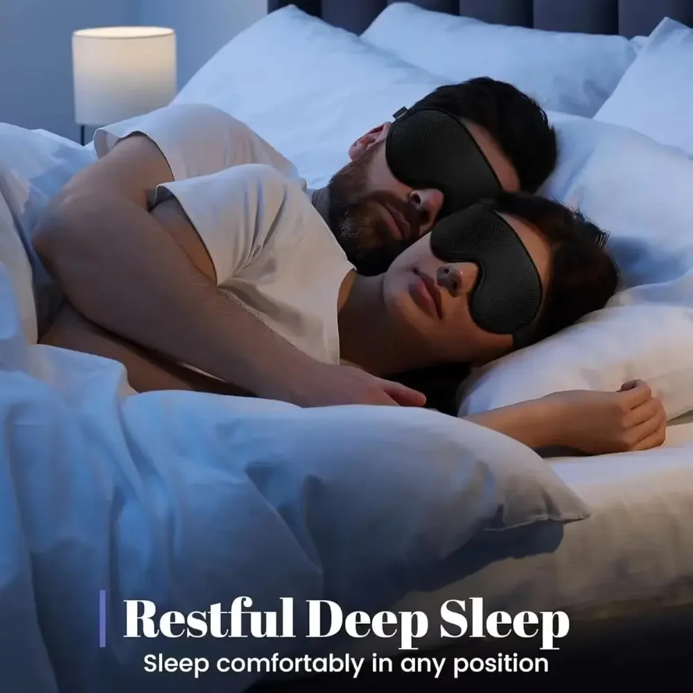 スリープマスク 遮光アイマスク - 睡眠用3D通気性ソフト快 - Travel Accessories Eye Mask のレビューと価格