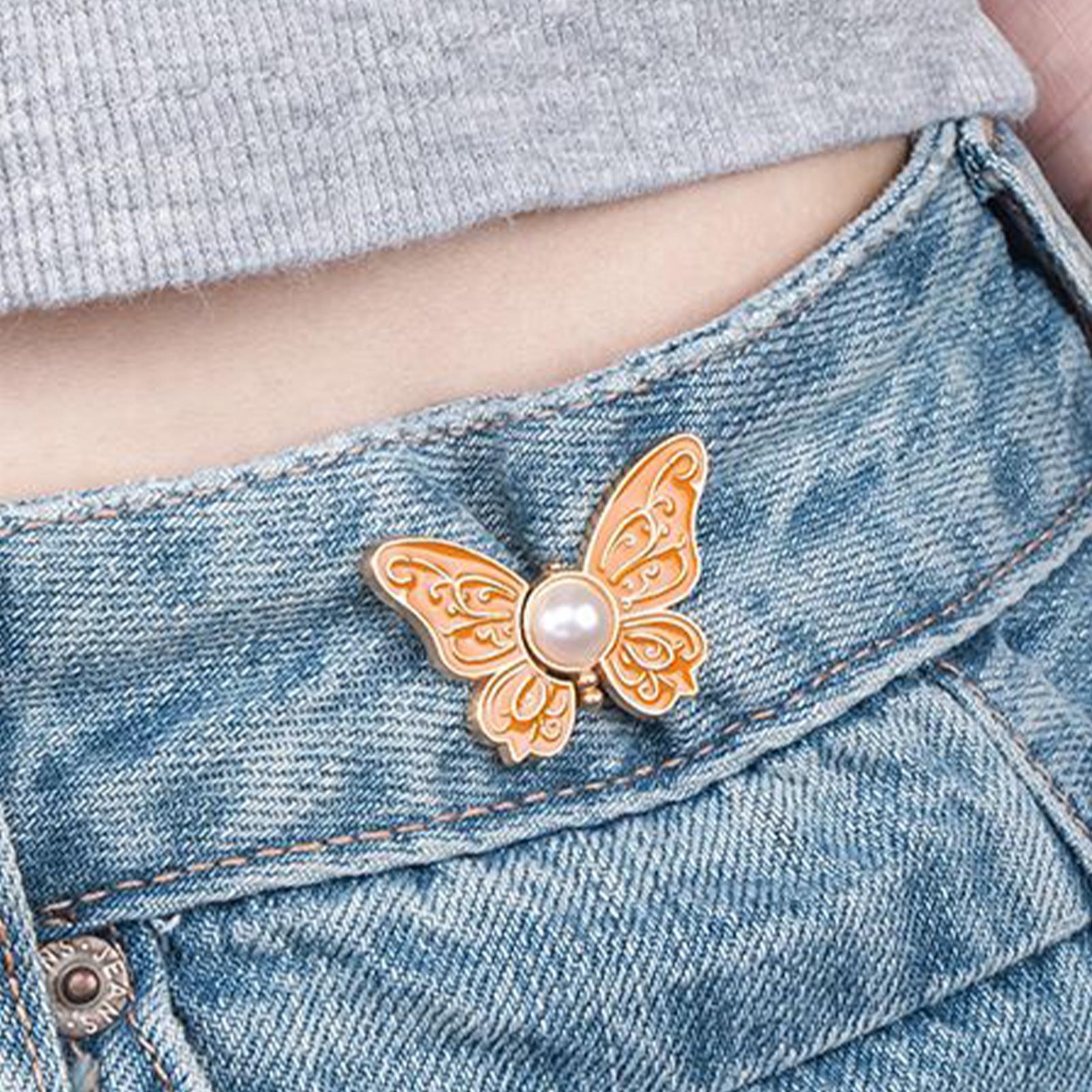 パンツウエスト締め具 蝶型ウエストボタン締め具 ピン 8個入 - Travel Accessories Kit For Women のレビューと価格
