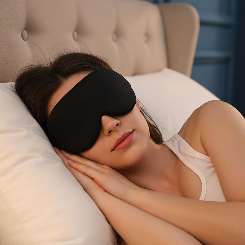 柔らかく通気性のあるゼロプレッシャー3Dスリープアイマスク、 - Travel Accessories Eye Mask のレビューと価格