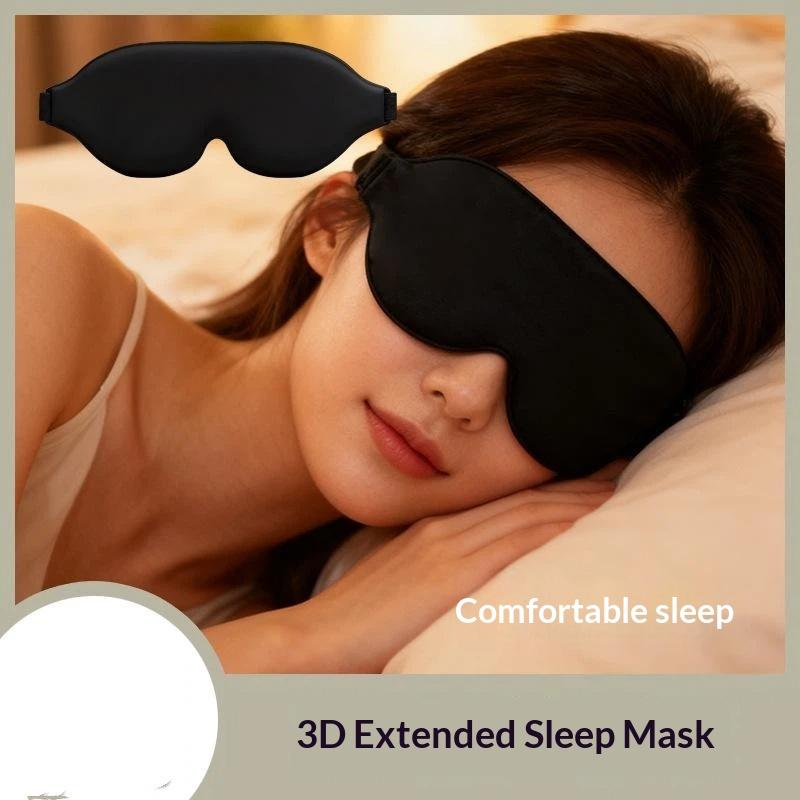 柔らかく通気性のあるゼロプレッシャー3Dスリープアイマスク、 - Travel Accessories Eye Mask のレビューと価格