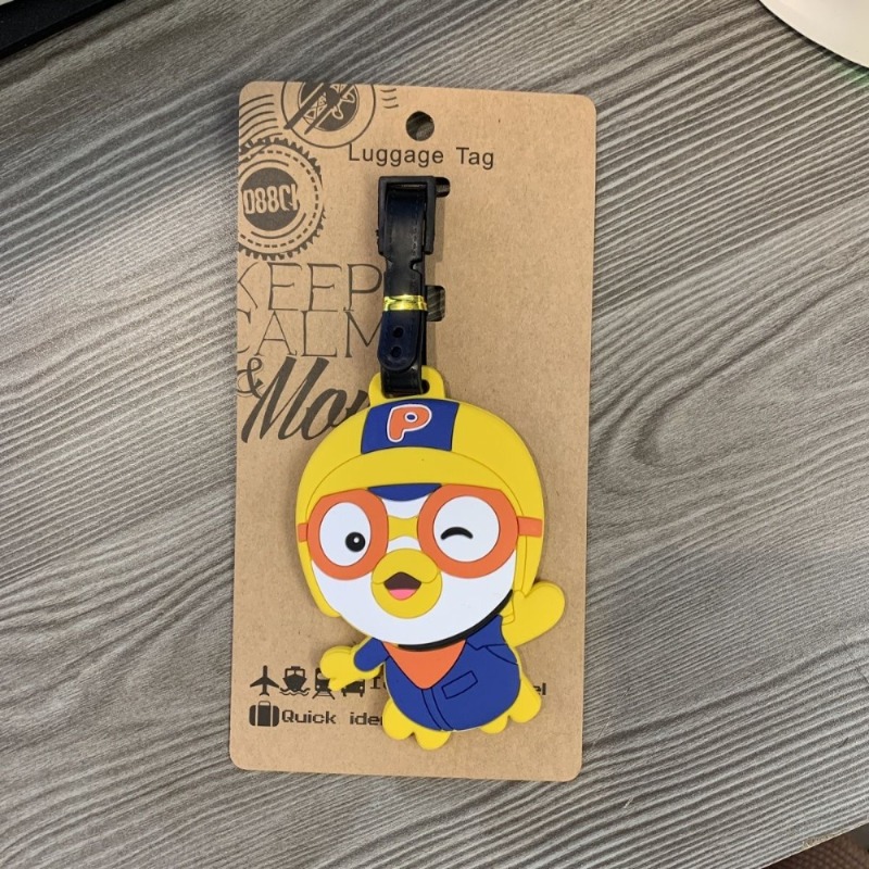 かわいいポロロ ルピービーバー ラゲッジタグ、キュートなイン - Travel Accessories Teens のレビューと価格