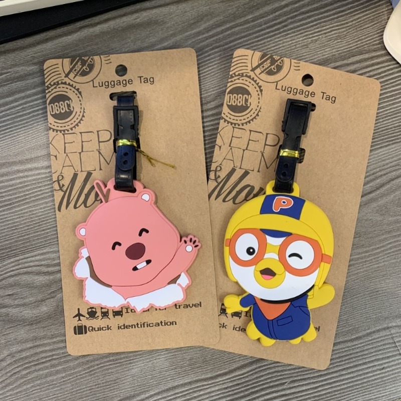 かわいいポロロ ルピービーバー ラゲッジタグ、キュートなイン - Travel Accessories Teens のレビューと価格