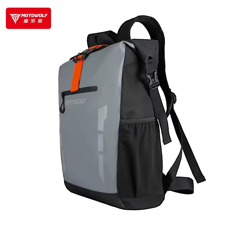 Motowolf オートバイバックパック男性女性防水バッグバ - Travel Accessories Bag For Men のレビューと価格