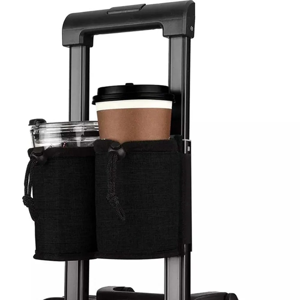 新しい荷物用ハンドル付きウォーターボトルホルダーバッグ、デュ - Travel Accessories Logo のレビューと価格