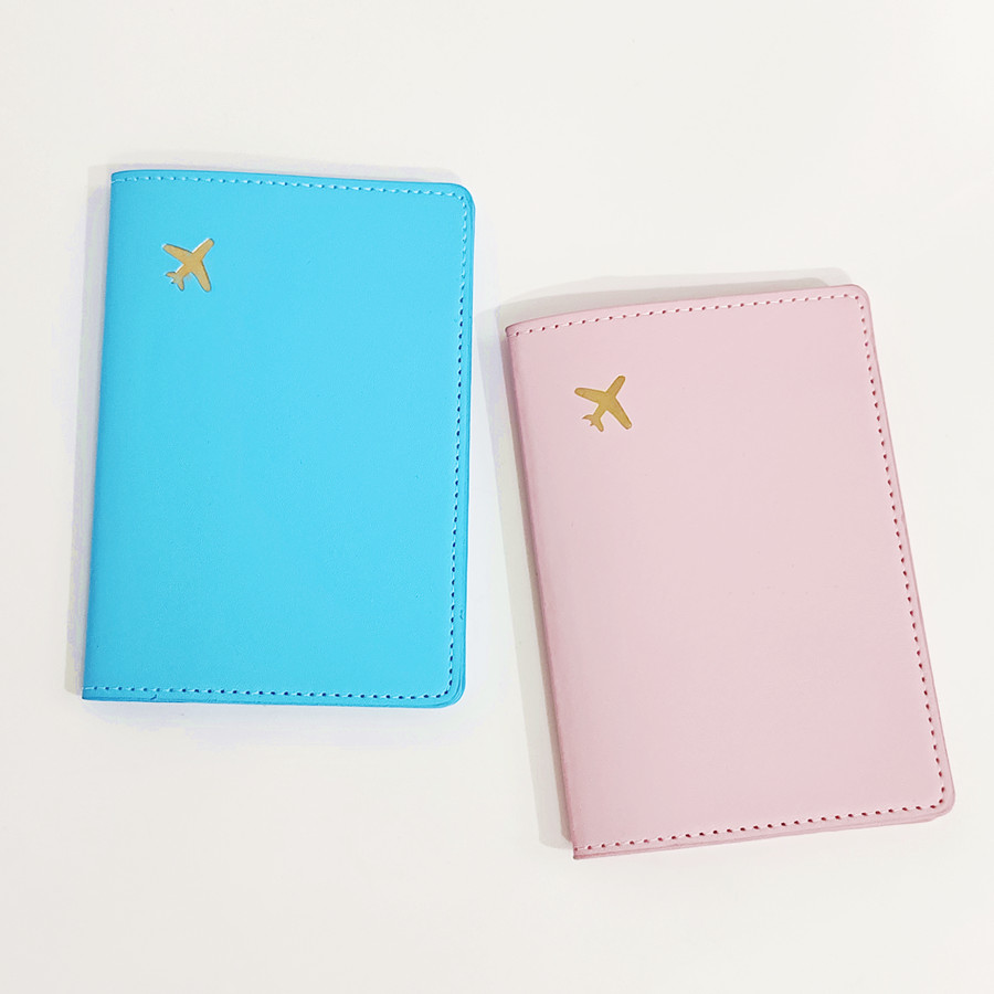 2 個セット恋人や姉妹 PU レザー飛行機パスポートカバーケ - Qantas Travel Accessories のレビューと価格