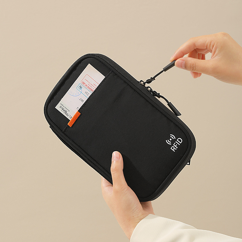 多機能パスポートバッグ ポータブルトラベルドキュメントホルダ - Travel Accessories Bag For Men のレビューと価格