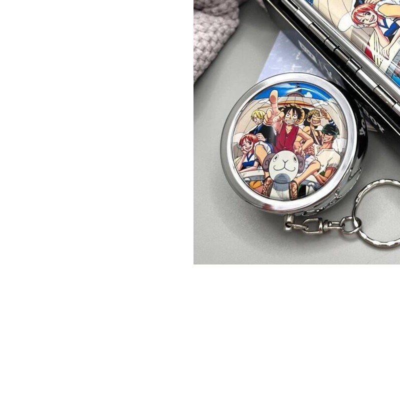 バンダイワンピースモンキー D. ルフィ金属ポータブル灰皿シ - Travel Accessories In Japan のレビューと価格