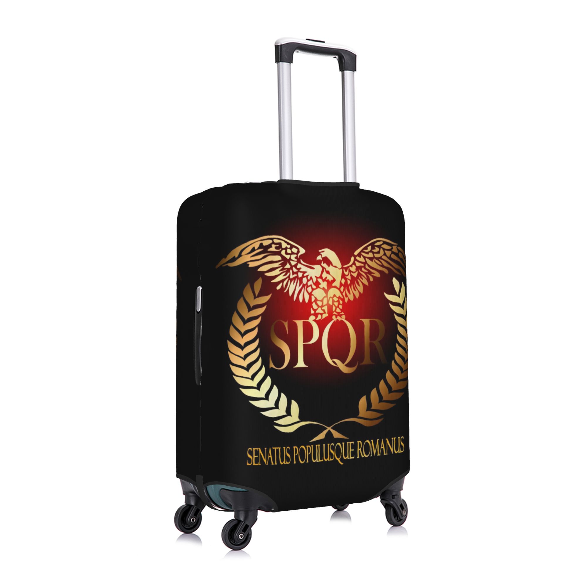 ローマ帝国ゴールドインペリアルイーグル荷物カバー弾性ローマS - Travel Accessories Rome のレビューと価格