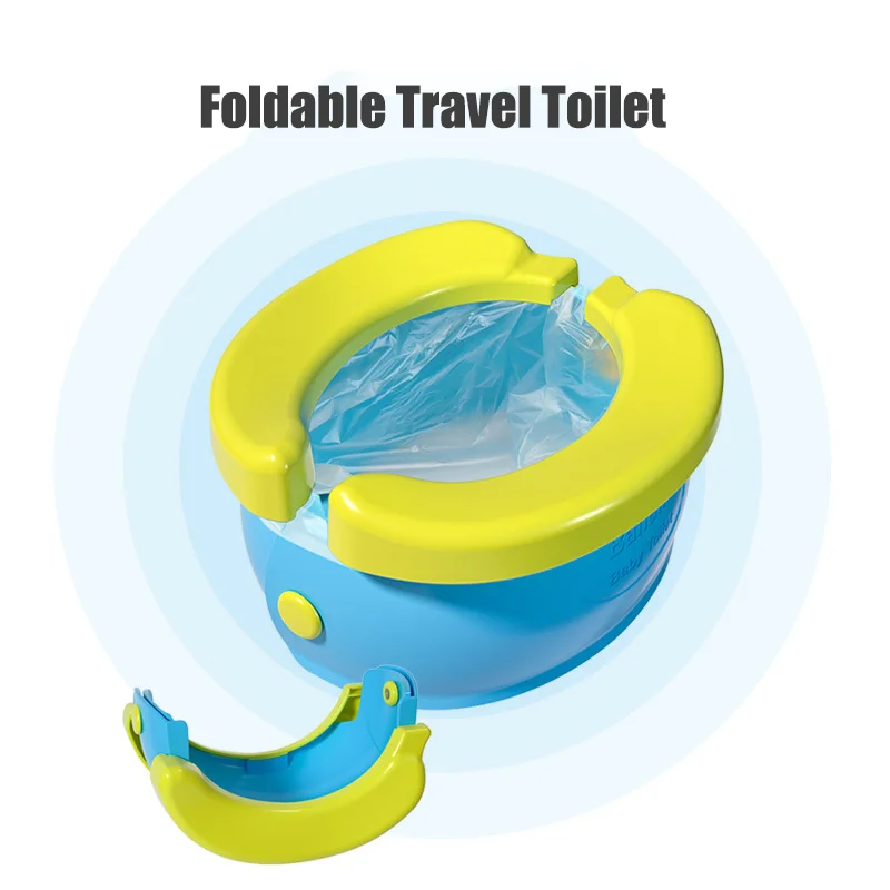 子供のための折りたたみ式でポータブルなポッティ,赤ちゃんのト - Travel Accessories With Baby のレビューと価格