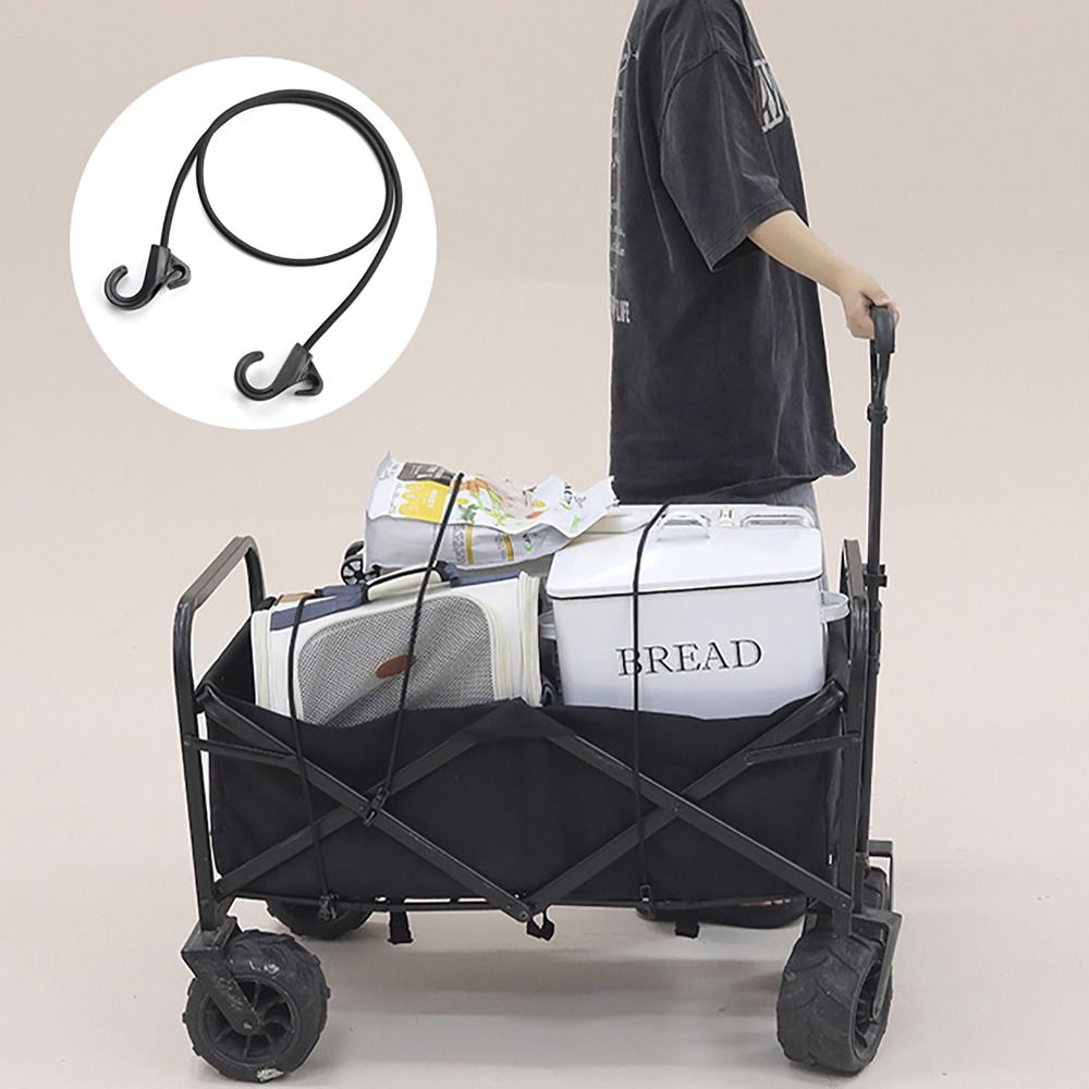 フック付きブラックラゲッジトロストラップ、バンジーコード、耐 - Travel Accessories Luggage Straps のレビューと価格
