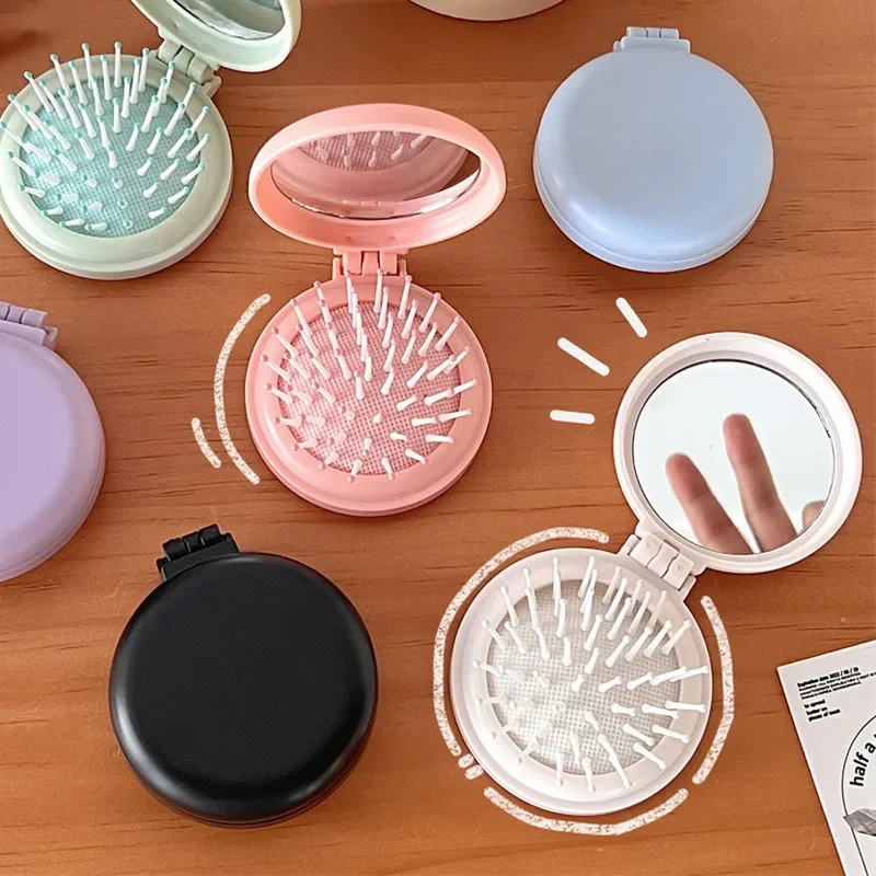子供用ミニトラベルブラシ,シンプル,無地,女の子用マッサージ - Travel Accessories Teens のレビューと価格