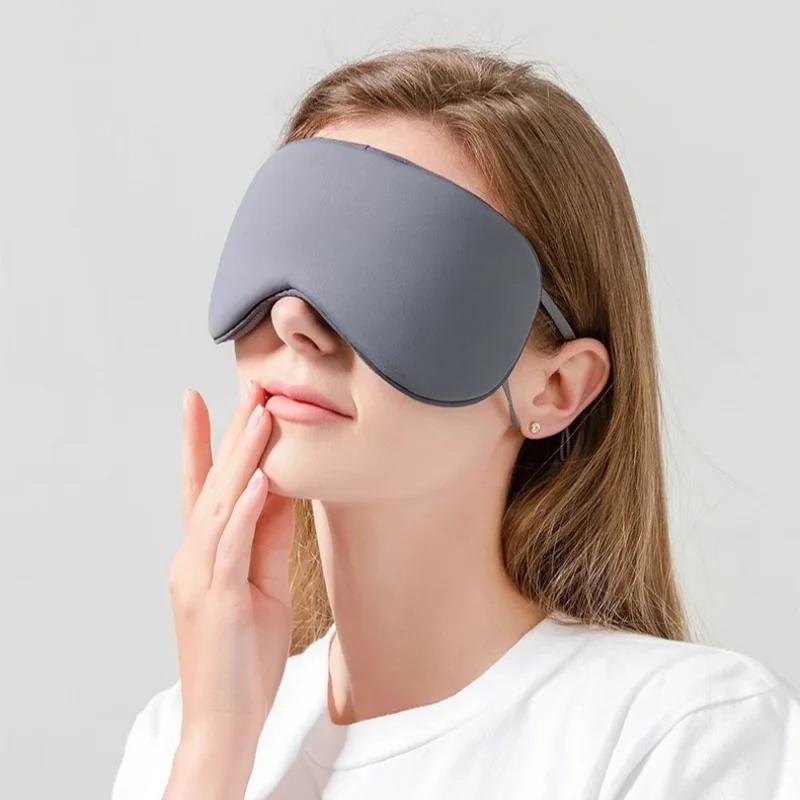 アイスシルクアイマスク 調節可能 温冷両用 通気性のあるスリ - Travel Accessories Eye Mask のレビューと価格