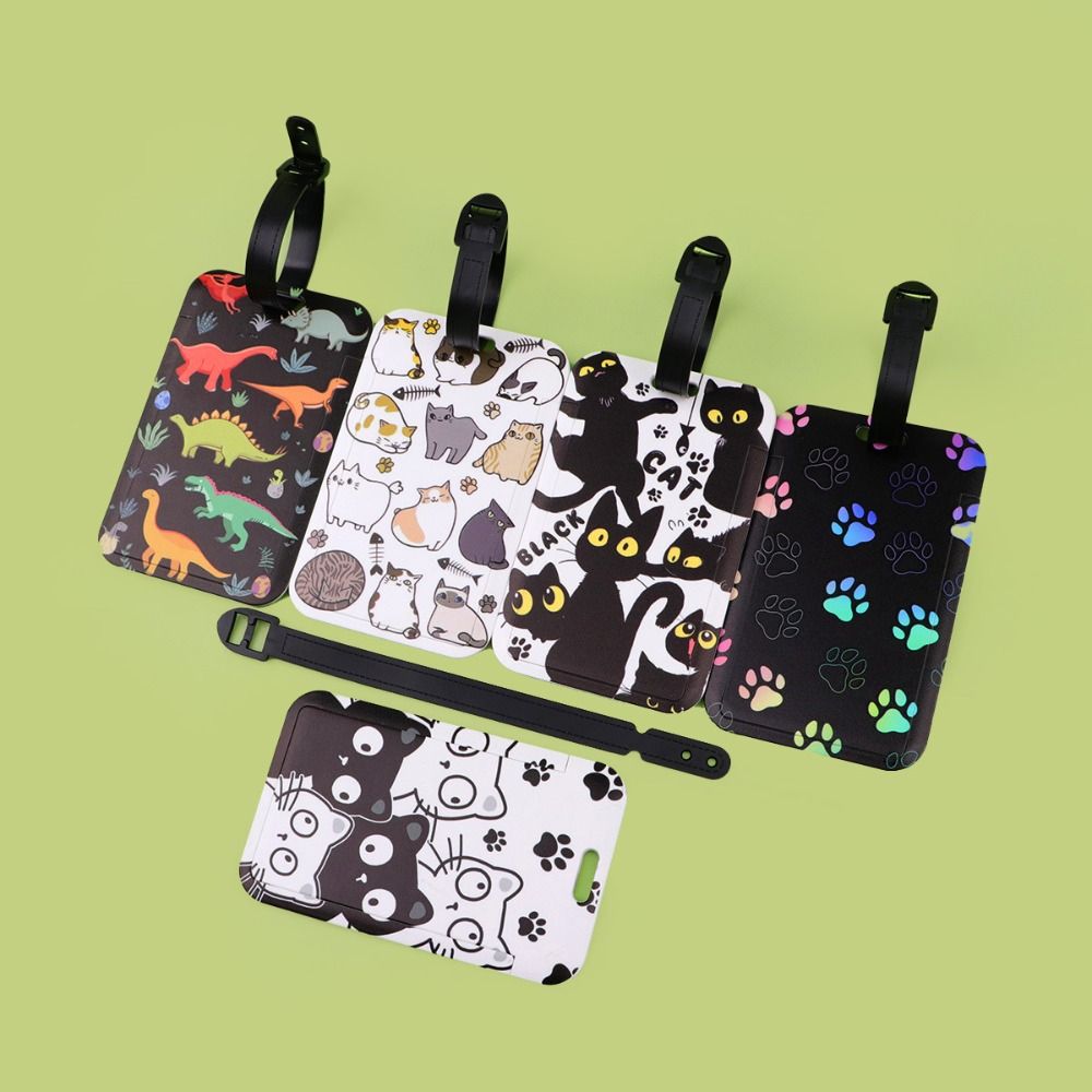 紛失防止リストプラスチック製荷物タグ芸術的なスーツケースバッ - Travel Accessories List のレビューと価格