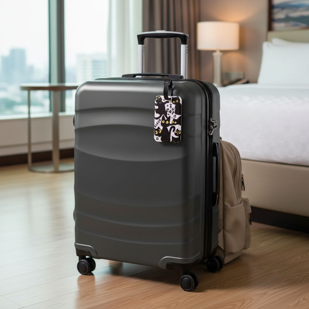 紛失防止リストプラスチック製荷物タグ芸術的なスーツケースバッ - Travel Accessories List のレビューと価格