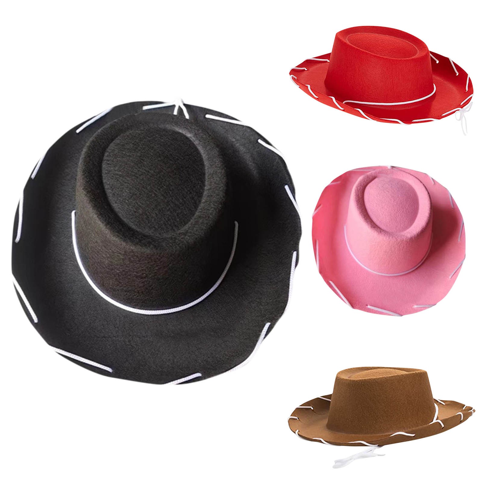 キッズカウボーイハット クラシックウエスタンカウガールフェル - Travel Accessories Teens のレビューと価格