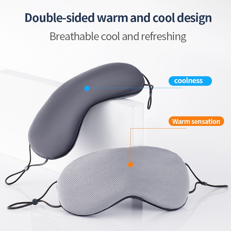 韓国風アイマスク アイスシルク 温冷両用 調整可能 旅行用  - Travel Accessories Eye Mask のレビューと価格
