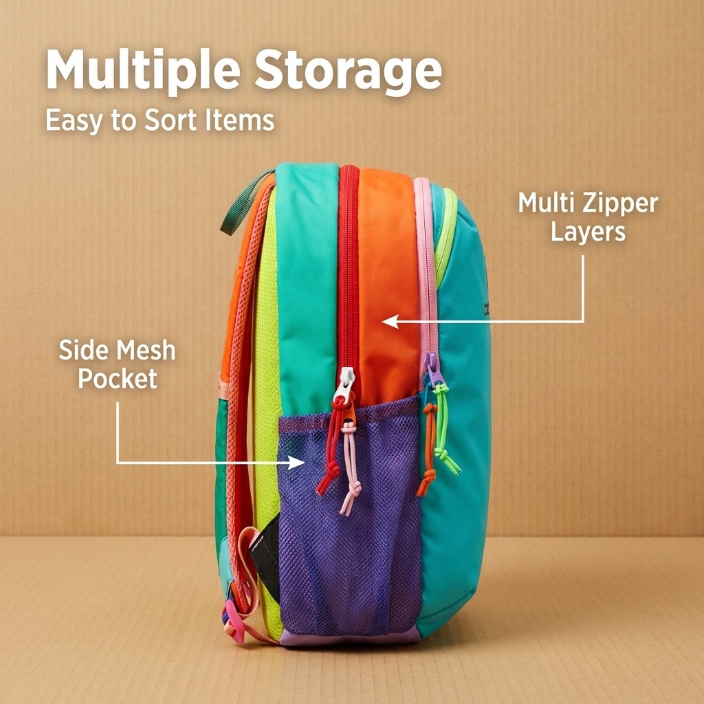 12L 子供用バックパック 小容量 耐久性のある おしゃれな - Travel Accessories Logo のレビューと価格