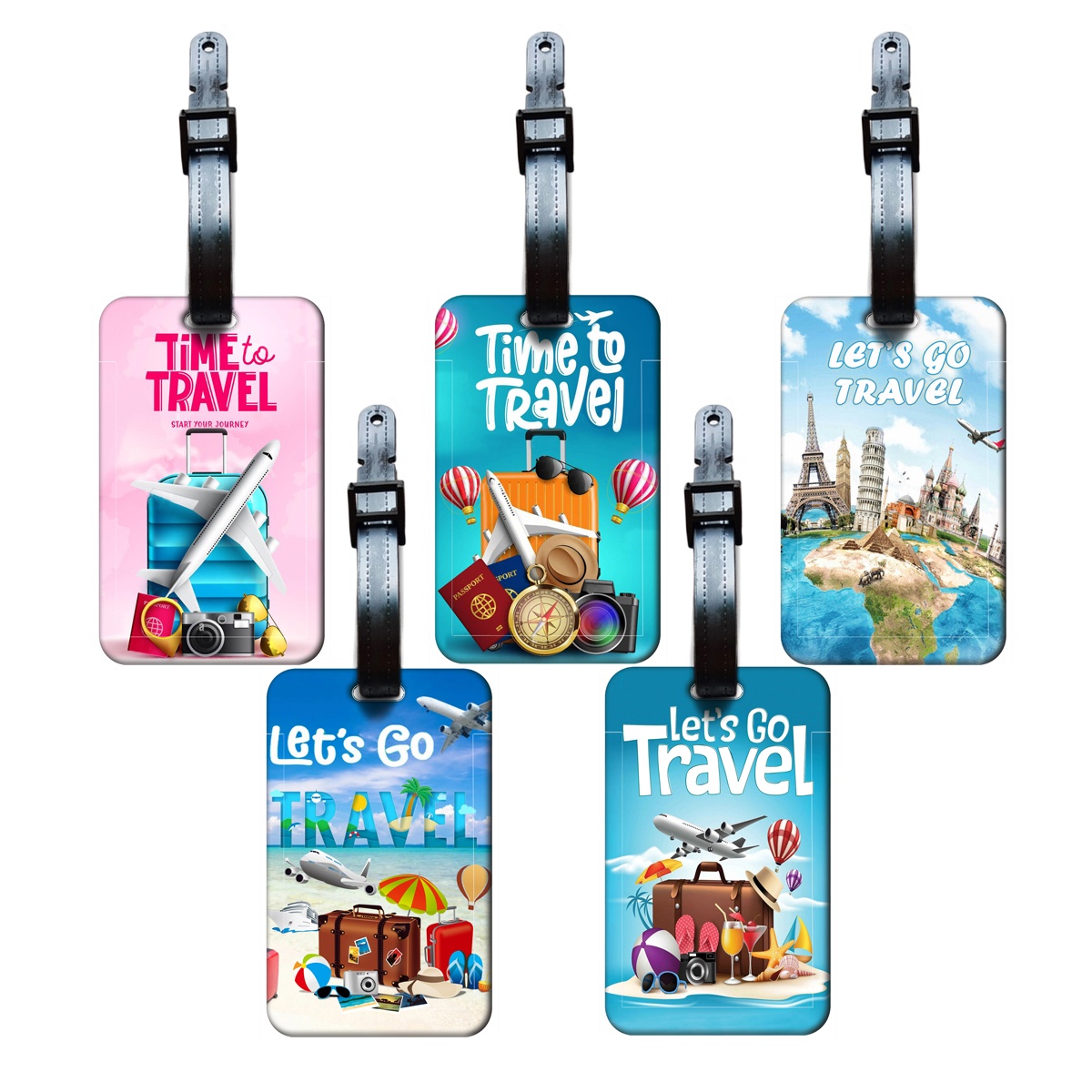 トラベルスタイル荷物タグ男性女性旅行荷物ラベルクラシックスー - Travel Accessories List のレビューと価格