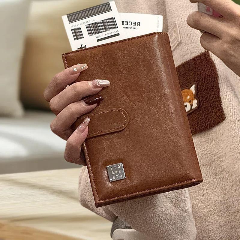 旅行パスポート財布女性男性カードホルダー RFID ブロッキ - Qantas Travel Accessories のレビューと価格