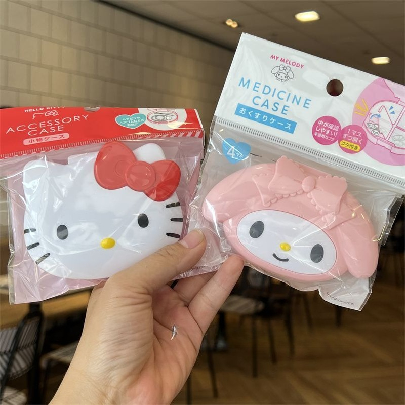 新しいかわいいサンリオマイメロディかわいい漫画ピルケースハロ - Travel Accessories In Japan のレビューと価格
