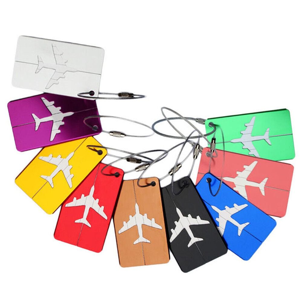 トラベルバッグ用の再利用可能なアルミニウム製ラゲッジタグ,収 - Qantas Travel Accessories のレビューと価格