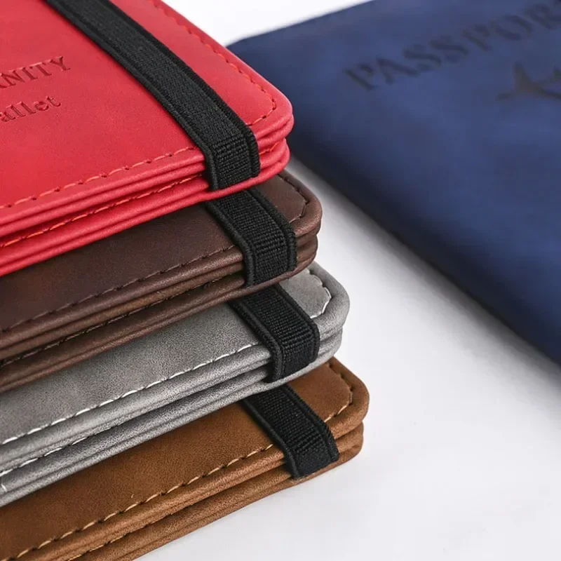 女性男性旅行パスポートホルダーカバーケース Pu レザークレ - Travel Accessories Bag For Men のレビューと価格