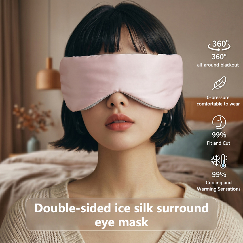 超軽量重力加重アイマスク両面肌に優しい睡眠マスク快適で柔らか - Travel Accessories Eye Mask のレビューと価格
