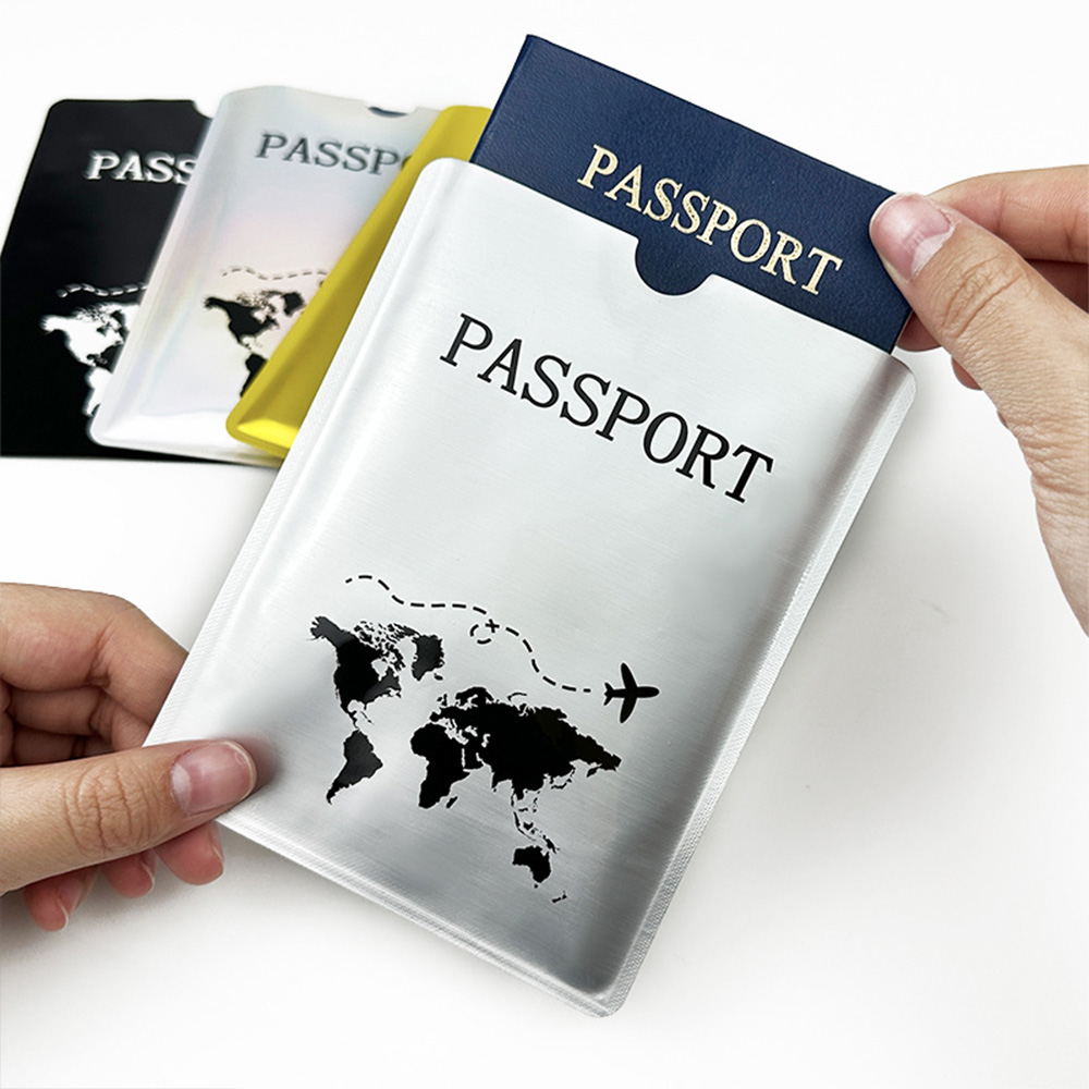 アルミホイルパスポート保護ケース、耐磁性および盗難防止ブラシ - Qantas Travel Accessories のレビューと価格