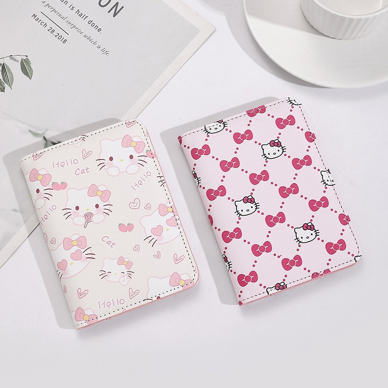 ハローキティ 女性用パスポートカバー PUレザー 多機能クレ - Qantas Travel Accessories のレビューと価格