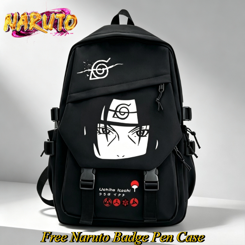 ナルト漫画バックパック二次元学生スクールバッグポータブル収納 - Travel Accessories In Japan のレビューと価格