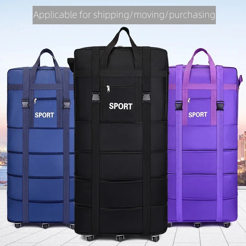 プラス航空会社チェックバッグオックスフォード大容量旅行ユニバ - Travel Accessories Bag For Men のレビューと価格